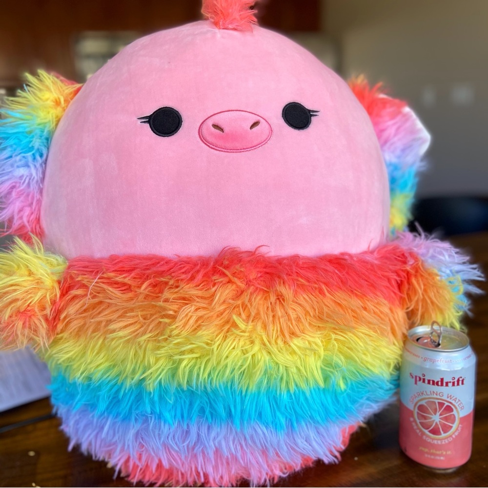 elda the ostrich 16’ squishmallow